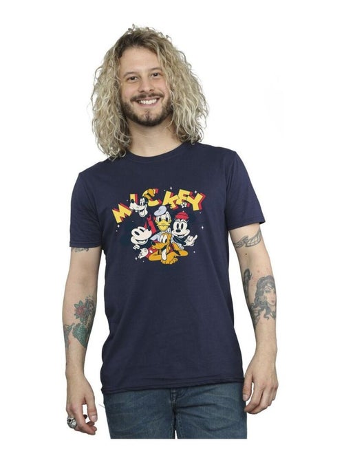 Disney - T-shirt motif Mickey Mouse motif/style groupe - Kiabi
