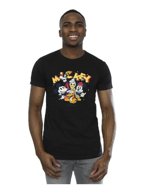 Disney - T-shirt motif Mickey Mouse motif/style groupe - Kiabi