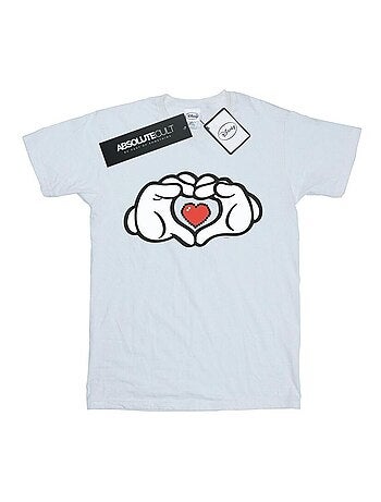 Disney - T-shirt motif Mickey Mouse motif/style Love et mains
