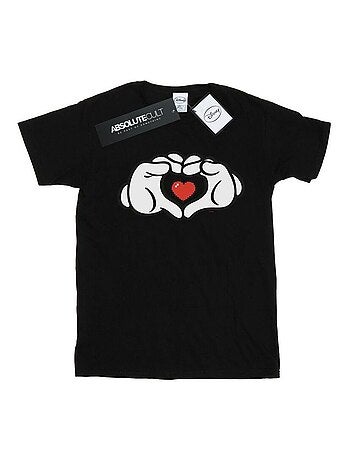 Disney - T-shirt motif Mickey Mouse motif/style Love et mains