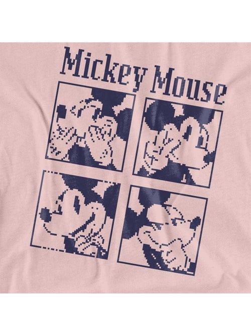 Disney - T-shirt motif Mickey Mouse motif/style pixelisé (Mickey Mouse) - Kiabi
