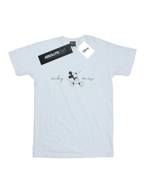 Disney - T-shirt motif Mickey Mouse motif/style Sifflet - Kiabi