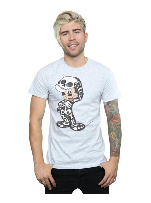 Disney - T-shirt motif Mickey Mouse motif/style Squelette - Kiabi