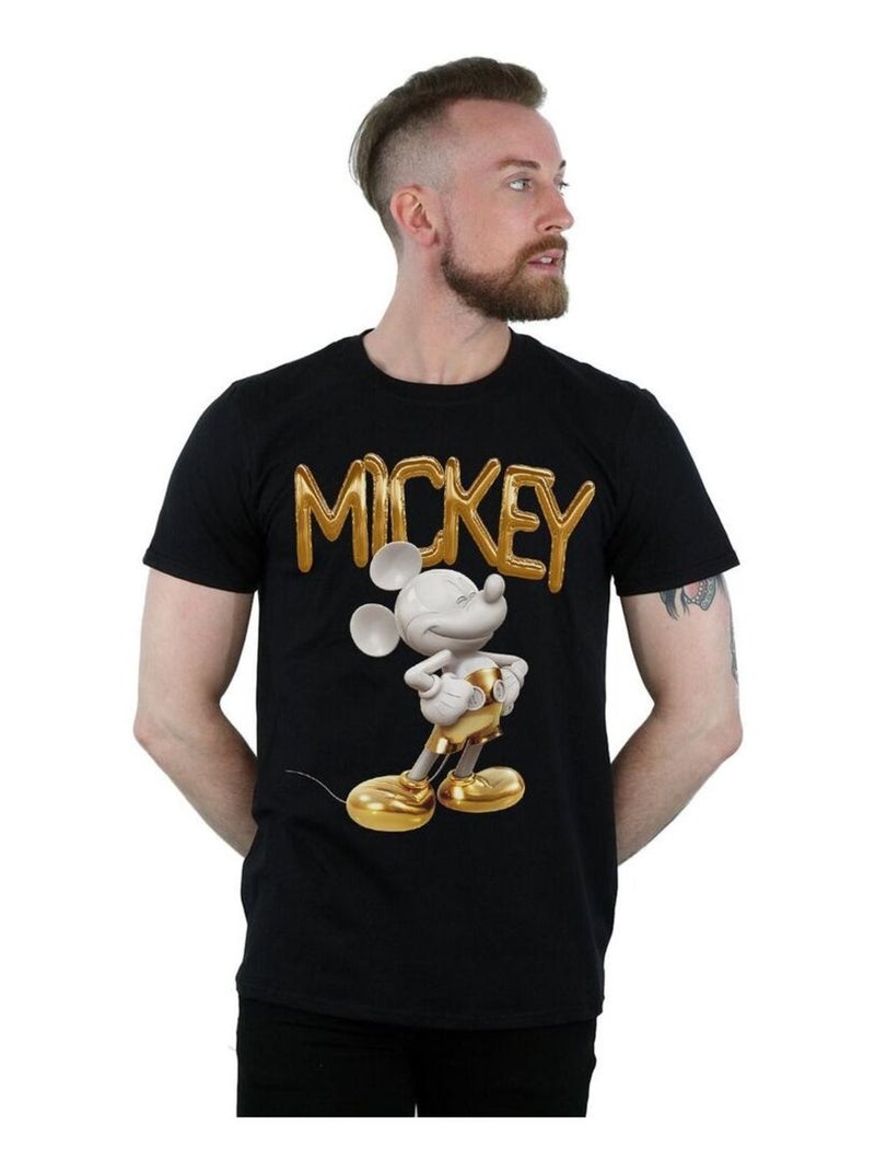 Disney - T-shirt motif Mickey Mouse motif/style Statue Noir - Kiabi