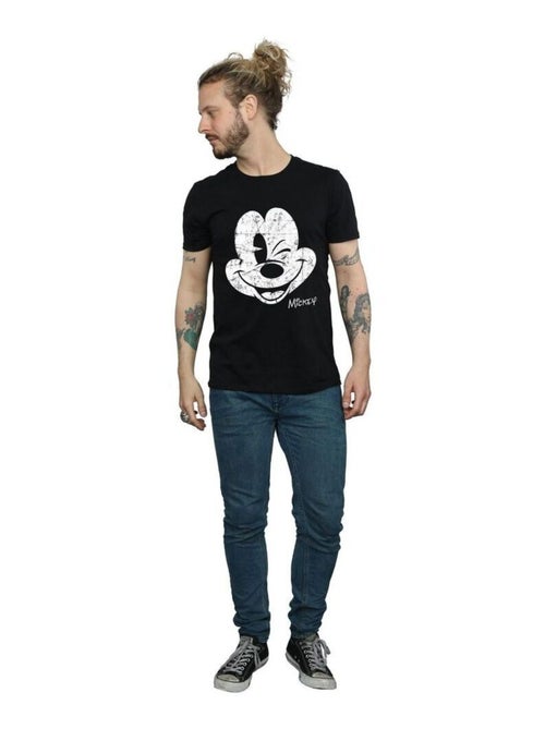 Disney - T-shirt motif Mickey Mouse motif/style visage - Kiabi Disney - T-shirt motif Mickey Mouse motif/style visage - Kiabi