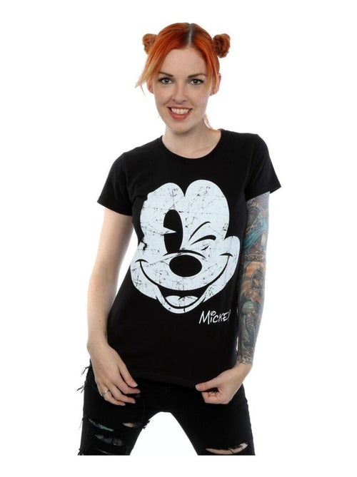 Disney - T-shirt motif Mickey Mouse motif/style visage - Kiabi Disney - T-shirt motif Mickey Mouse motif/style visage - Kiabi