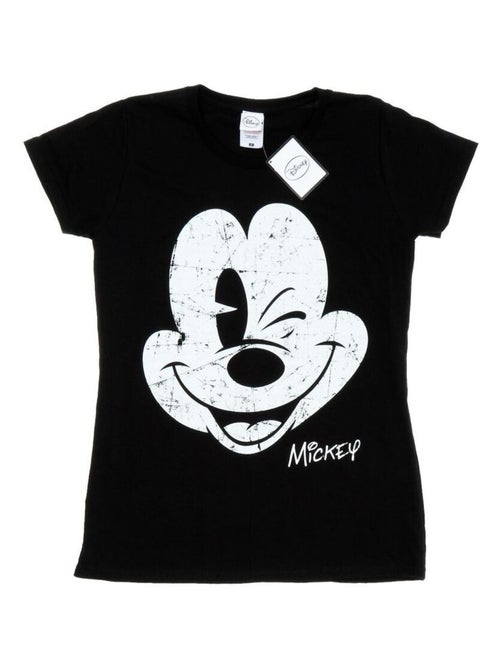 Disney - T-shirt motif Mickey Mouse motif/style visage - Kiabi Disney - T-shirt motif Mickey Mouse motif/style visage - Kiabi