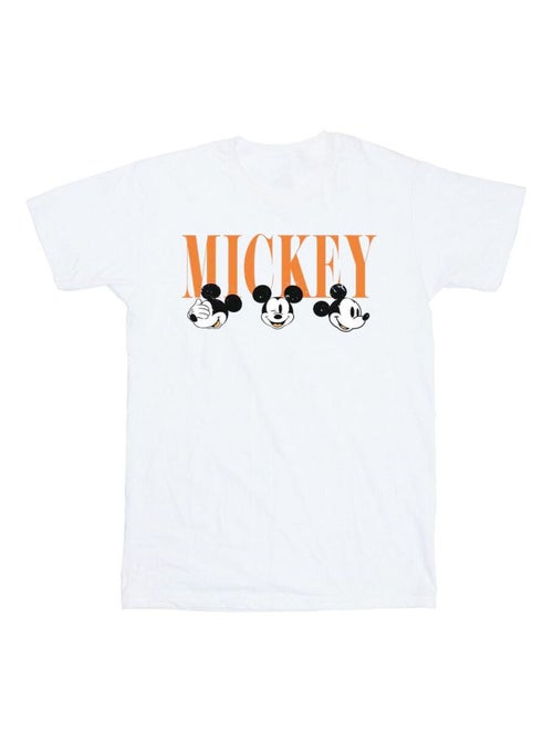 Disney - T-shirt motif Mickey Mouse motif/style visages - Kiabi