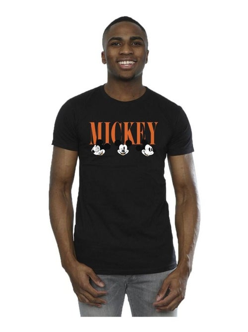 Disney - T-shirt motif Mickey Mouse motif/style visages - Kiabi