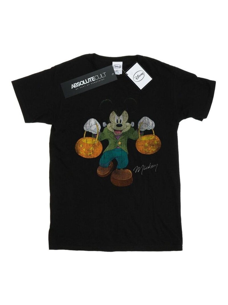 Disney - T-shirt motif Mickey Mouse Noir - Kiabi