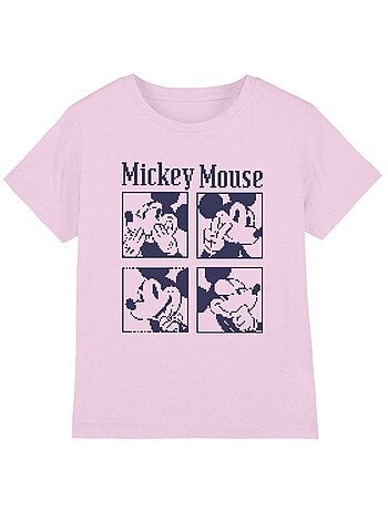 Disney - T-shirt motif Mickey Mouse pixelisé (Mickey Mouse)