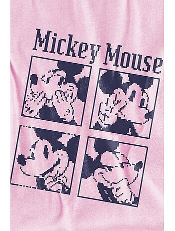Disney - T-shirt motif Mickey Mouse pixelisé (Mickey Mouse)