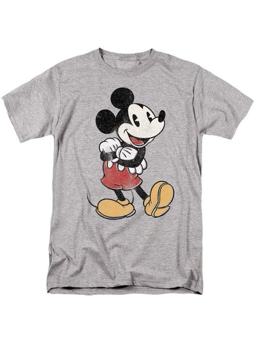 Disney - T-shirt motif Mickey Mouse style pose classique - Kiabi