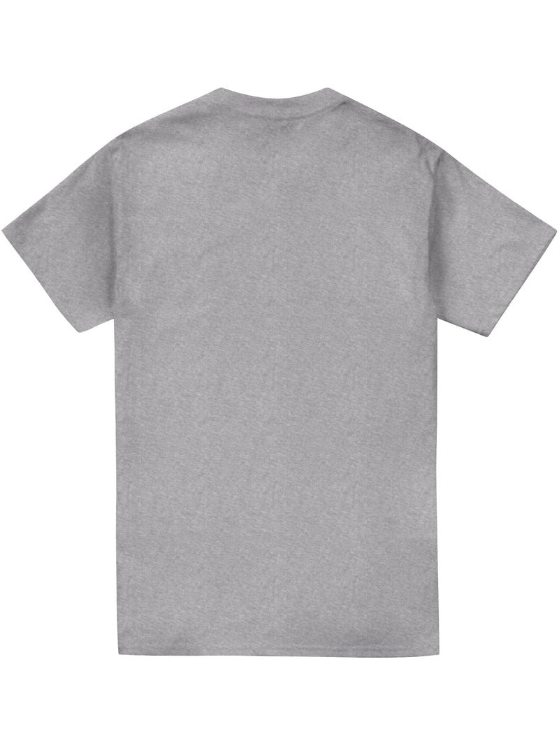 Disney - T-shirt motif Mickey Mouse style pose classique Gris chiné - Kiabi