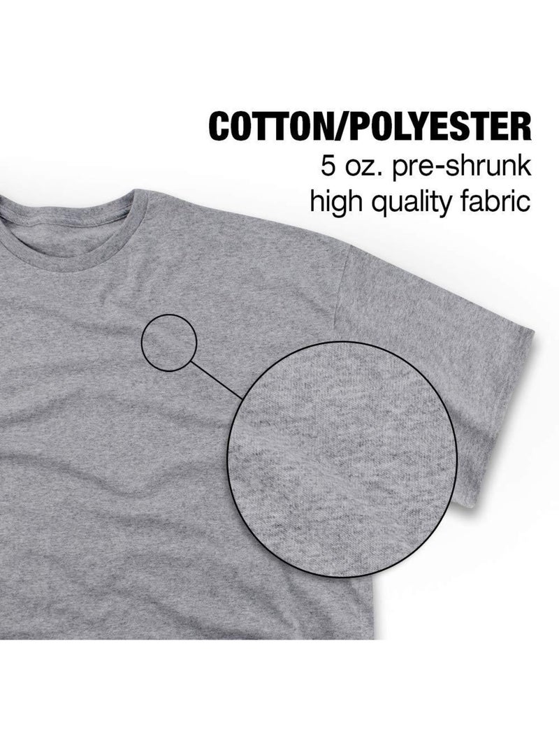 Disney - T-shirt motif Mickey Mouse style pose classique Gris chiné - Kiabi