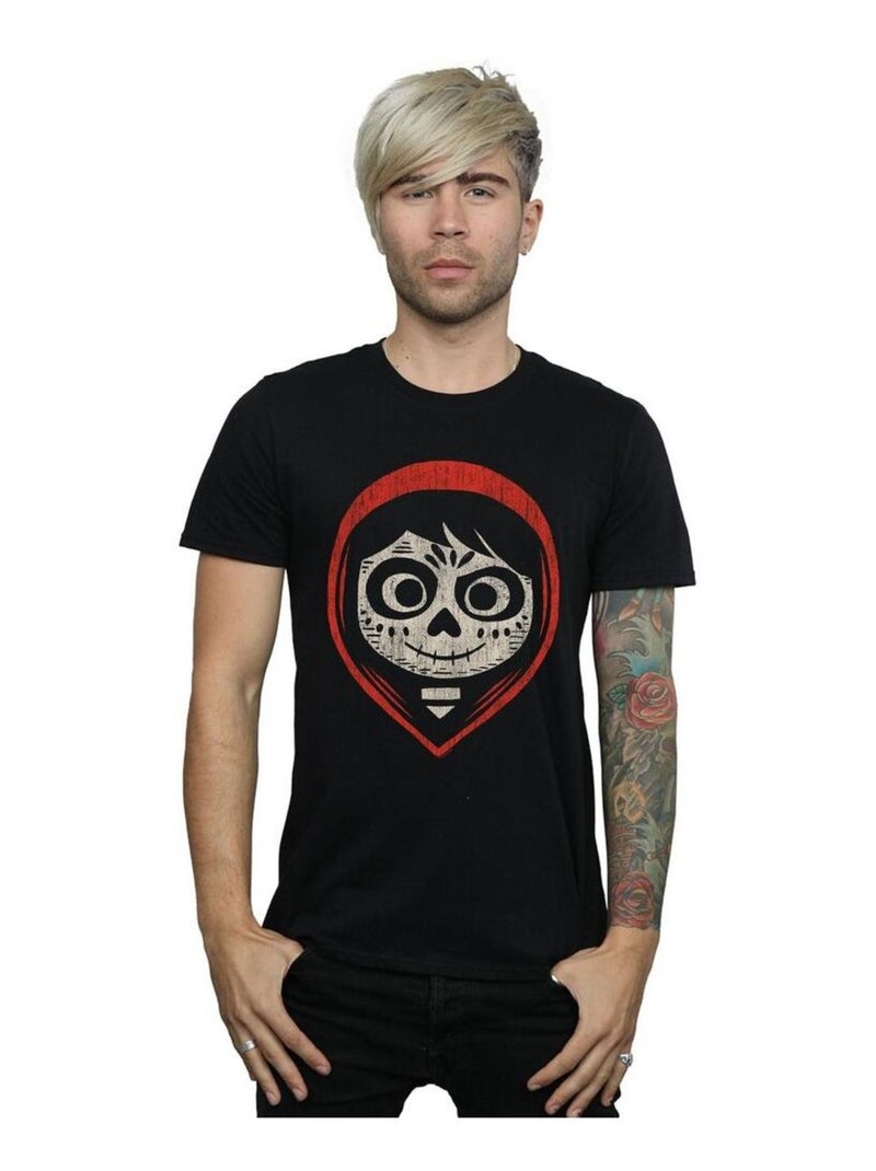 Disney - T-shirt motif Miguel motif/style Squelette COCO Noir - Kiabi