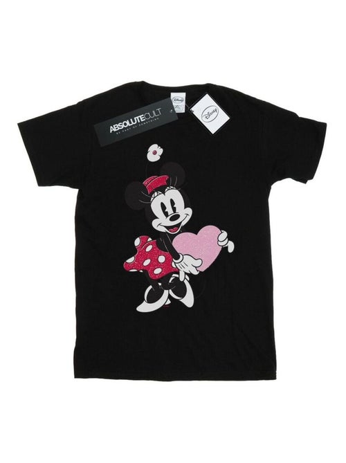 Disney - T-shirt motif Minnie Mouse motif/style Cœur - Kiabi
