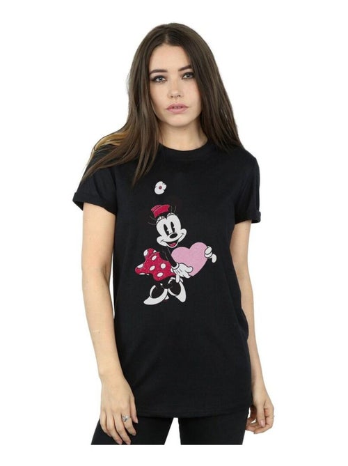 Disney - T-shirt motif Minnie Mouse motif/style Cœur - Kiabi