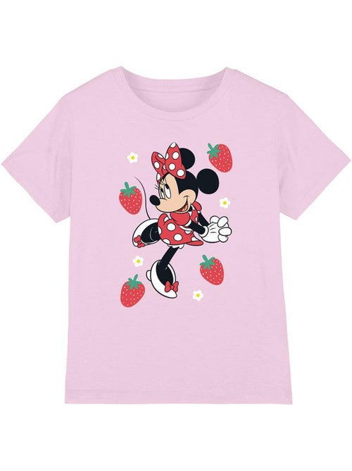 Disney - T-shirt motif Minnie Mouse motif/style fraise (Minnie Mouse) - Kiabi Disney - T-shirt motif Minnie Mouse motif/style fraise (Minnie Mouse) - Kiabi