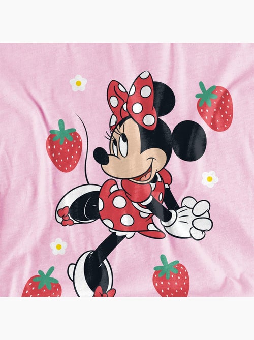 Disney - T-shirt motif Minnie Mouse motif/style fraise (Minnie Mouse) - Kiabi Disney - T-shirt motif Minnie Mouse motif/style fraise (Minnie Mouse) - Kiabi