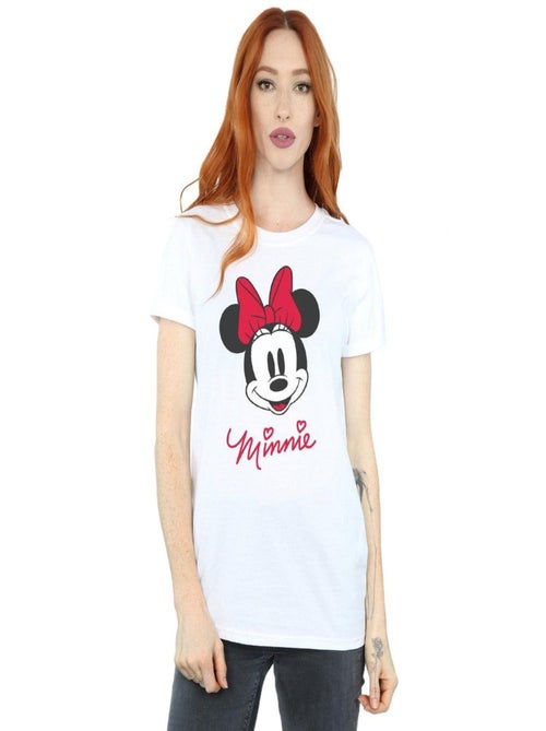 Disney - T-shirt motif Minnie Mouse motif/style visage (Minnie Mouse) - Kiabi