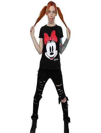 Disney - T-shirt motif Minnie Mouse motif/style visage