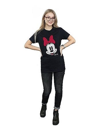 Disney - T-shirt motif Minnie Mouse style usé (Minnie Mouse)