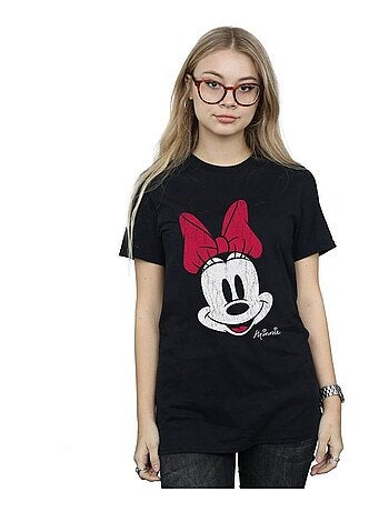 Disney - T-shirt motif Minnie Mouse style usé (Minnie Mouse)