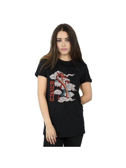 Disney - T-shirt motif Mulan et Mushu motif/style Dragon - Kiabi