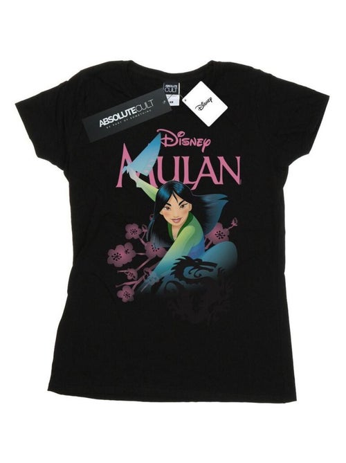 Disney - T-shirt motif Mulan MY OWN HERO - Kiabi