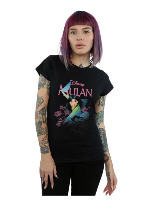 Disney - T-shirt motif Mulan MY OWN HERO - Kiabi