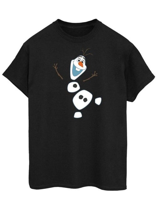 Disney - T-shirt motif Olaf motif/style Déconstruit La Reine des Neiges - Kiabi