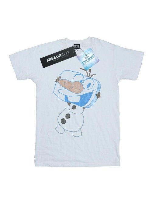 Disney - T-shirt motif Olaf motif/style Glaçon FROZEN - Kiabi