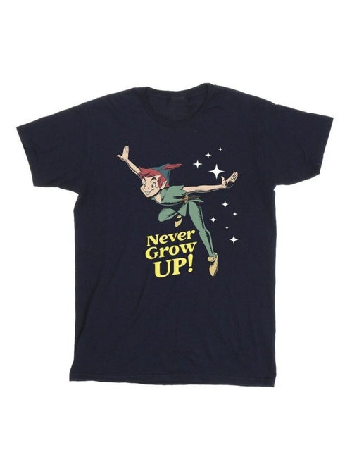 Disney - T-shirt motif Peter Pan NEVER GROW UP - Kiabi