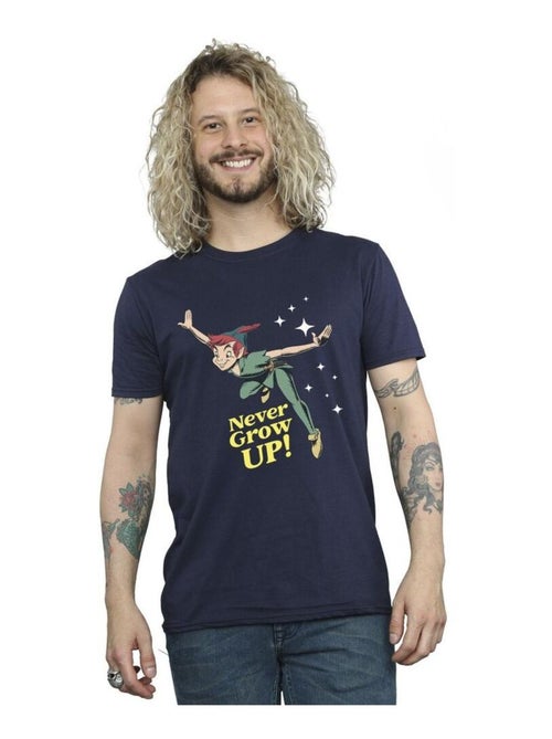 Disney - T-shirt motif Peter Pan NEVER GROW UP - Kiabi