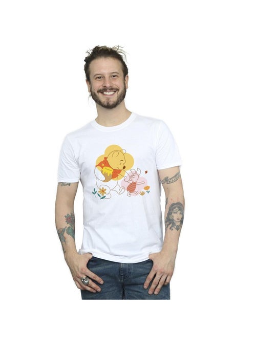 Disney - T-shirt motif Winnie l'ourson et Porcinet - Kiabi