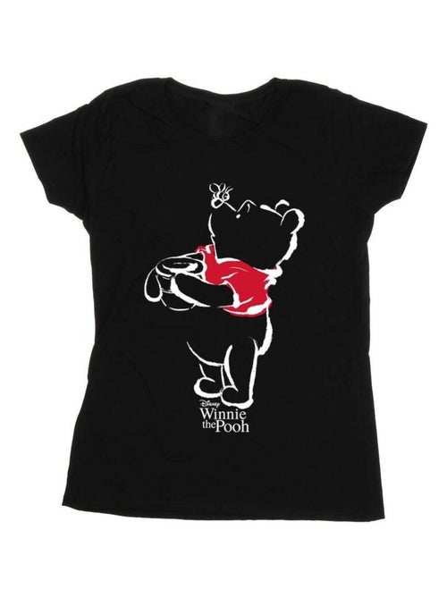 Disney - T-shirt motif Winnie l'ourson motif/style croquis - Kiabi