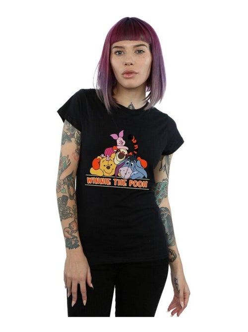 Disney - T-shirt motif Winnie l'ourson motif/style groupe - Kiabi