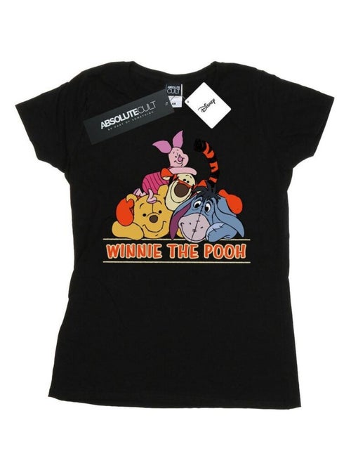 Disney - T-shirt motif Winnie l'ourson motif/style groupe - Kiabi