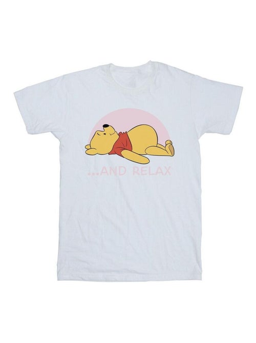 Disney - T-shirt motif Winnie l'ourson motif/style Relax RELAX - Kiabi