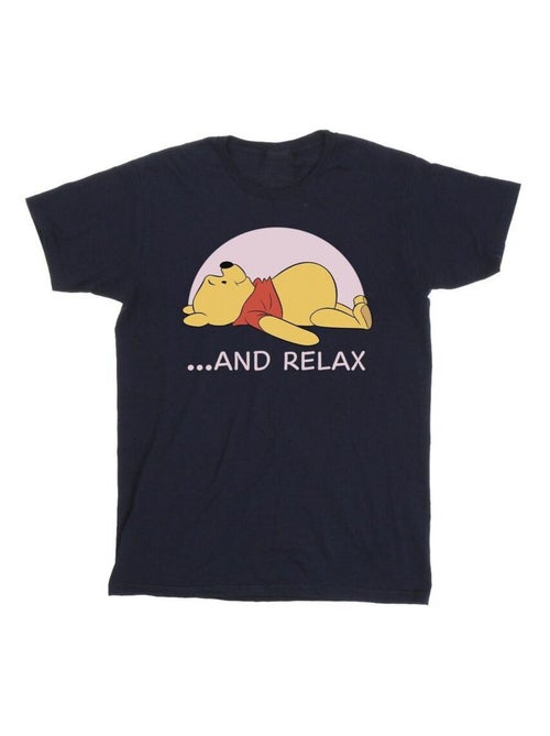 Disney - T-shirt motif Winnie l'ourson motif/style Relax RELAX - Kiabi