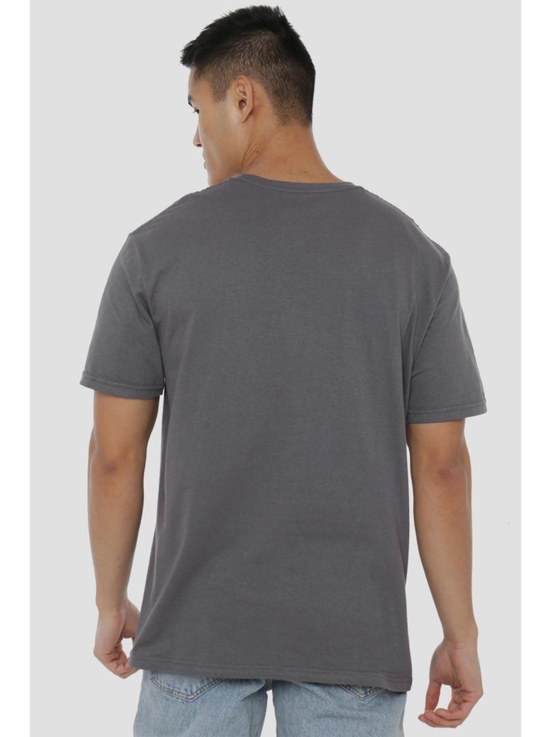 Disney - T-shirt motifs Mickey Mouse et ses amis Gris Noir - Kiabi