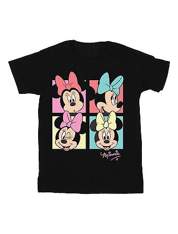 Disney - T-shirt motifs Minnie Mouse et nœud (Minnie Mouse)