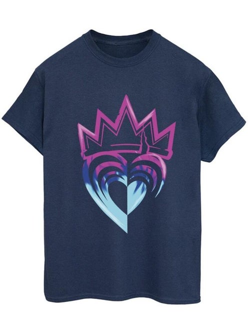 Disney - T-shirt motif/style Couronne DESCENDANTS - Kiabi