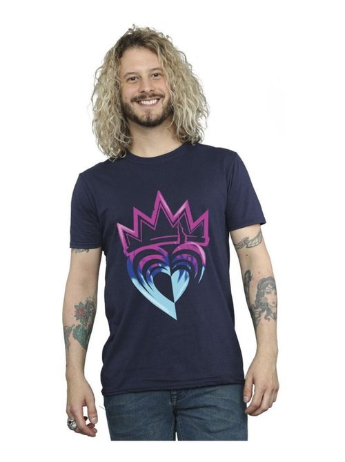 Disney - T-shirt motif/style Couronne DESCENDANTS - Kiabi