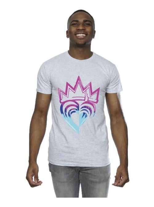 Disney - T-shirt motif/style Couronne DESCENDANTS - Kiabi