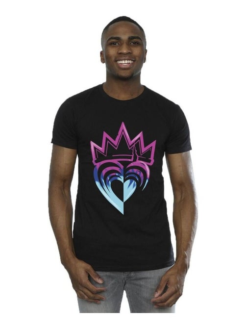Disney - T-shirt motif/style Couronne DESCENDANTS - Kiabi