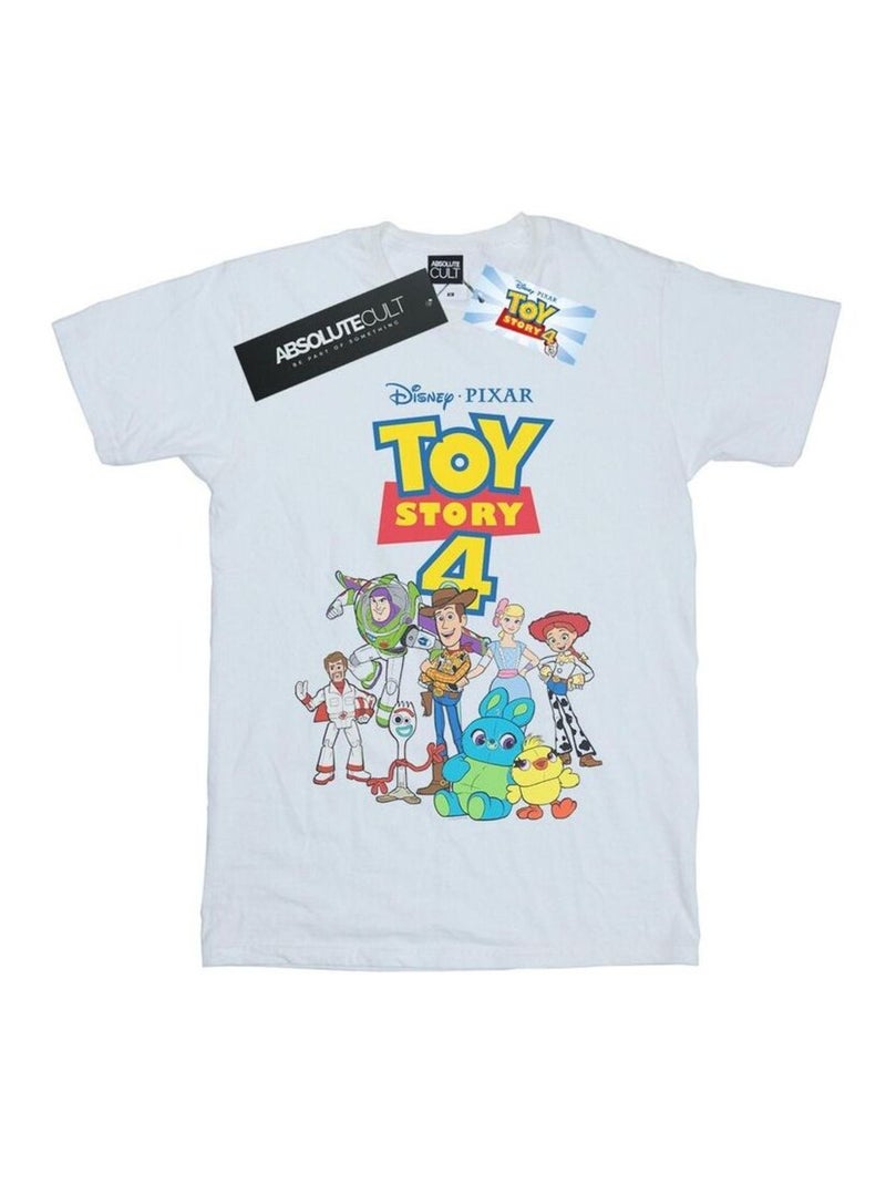 Disney - T-shirt motif/style Équipe Blanc - Kiabi