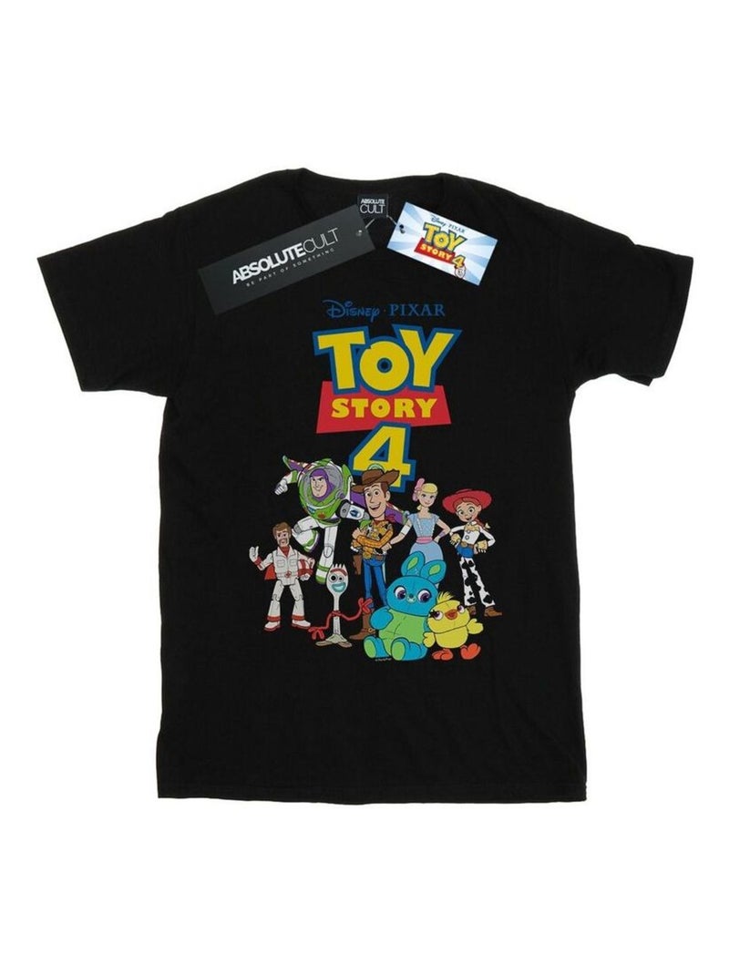 Disney - T-shirt motif/style Équipe Noir - Kiabi