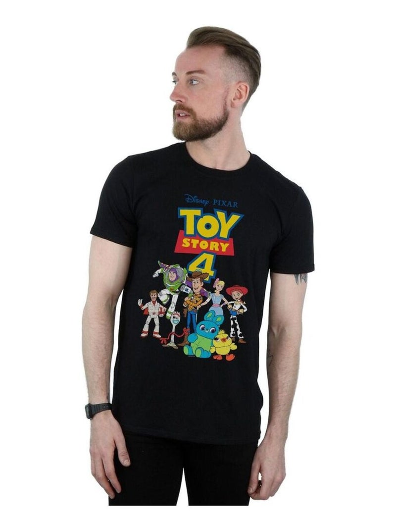 Disney - T-shirt motif/style Équipe Noir - Kiabi